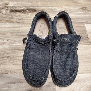 Hey Dude Men's Wally Stretch - Midnight Bunker - Size 11